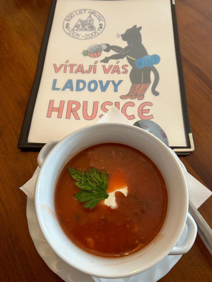 Hrusicka Restaurace A Penzion Hrusice エクステリア 写真